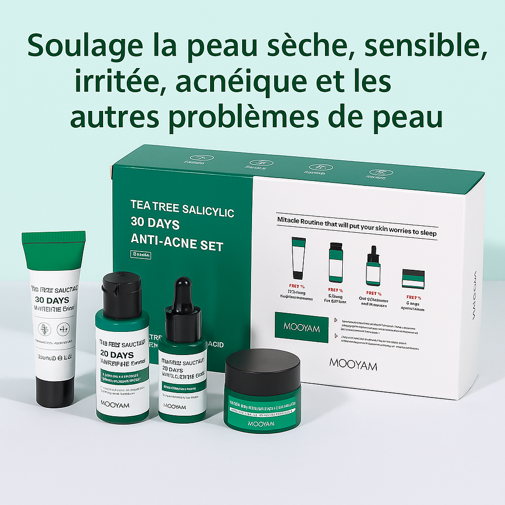 Kit Anti-Acné - La Solution Complète Pour